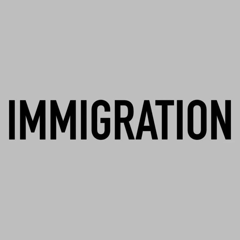 Déclaration de typographie de l’immigration