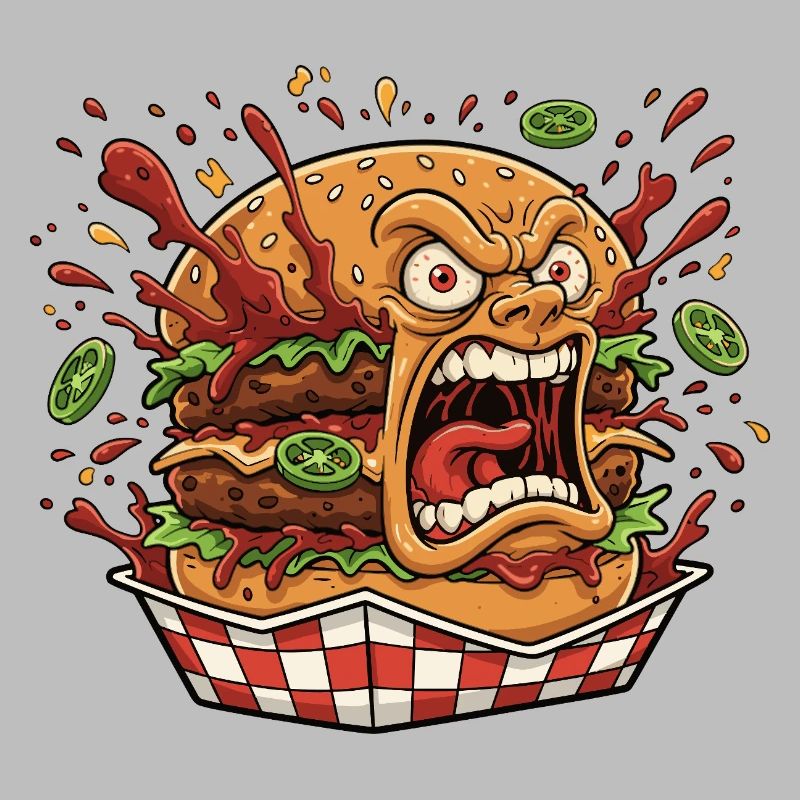 Angry Burger Splash