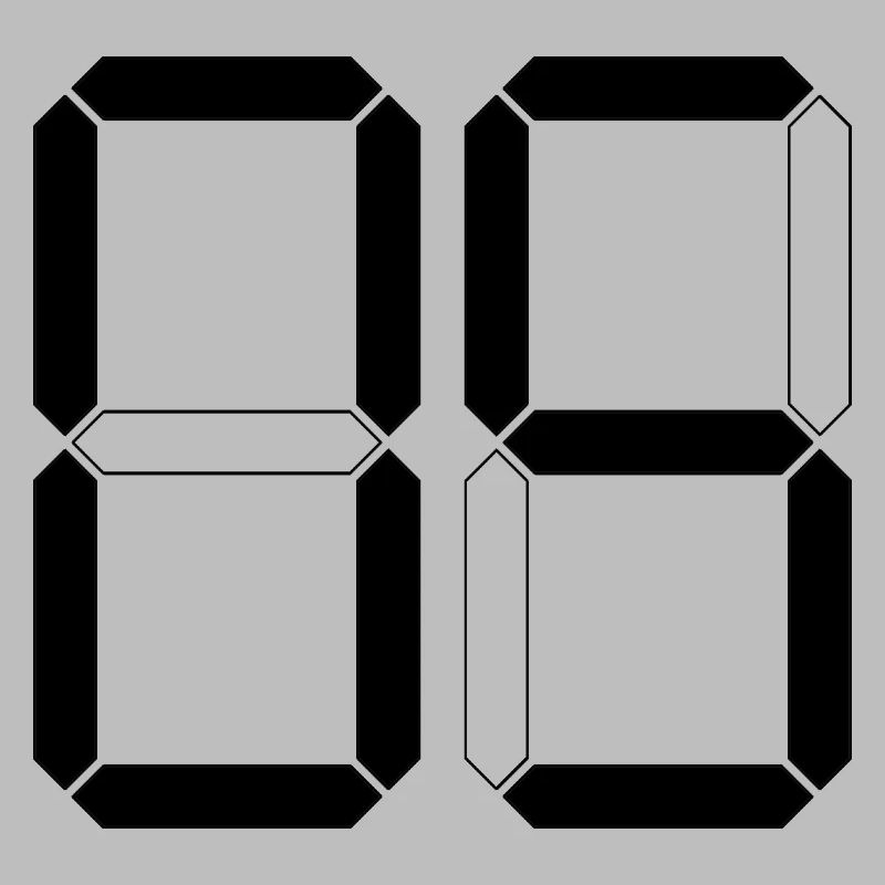 NUMBER 05 Zero Five Birthday Gift Digital