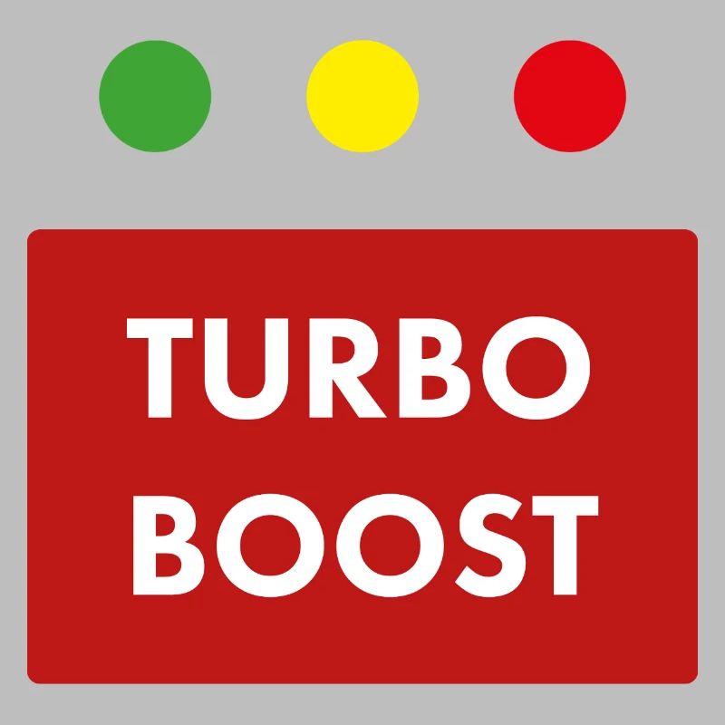 Turbo Boost Retro-Text
