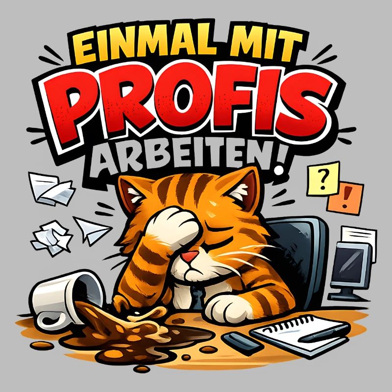 Einmal Mit Profis Arbeiten Sprüche Beruf