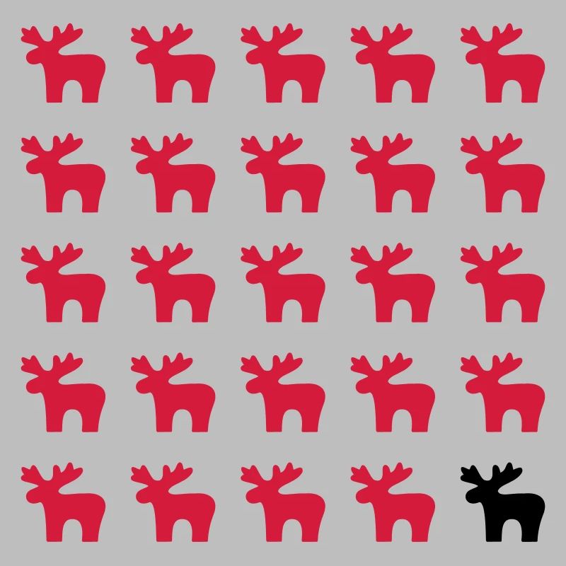 Moose Moose Pattern I Noël