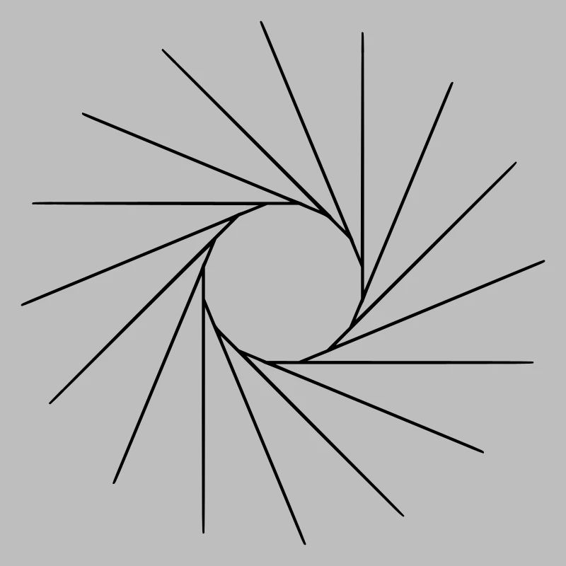 C’est une forme cool, comme un soleil.