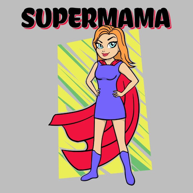 Supermama Beste Mutter Muttertag Statement Mama