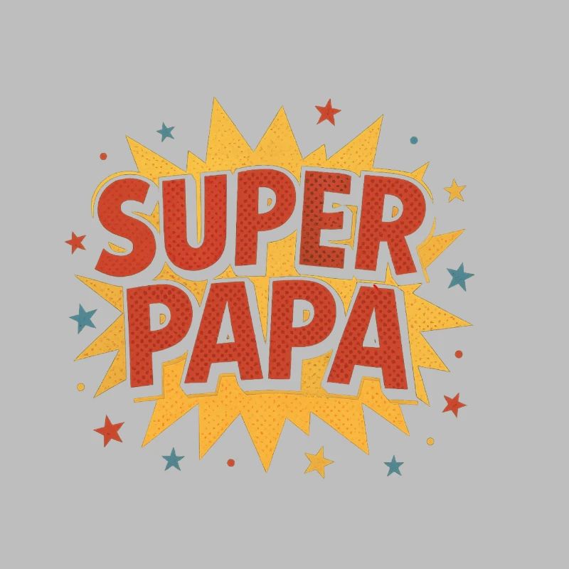 Super Dad Comic Explosion
