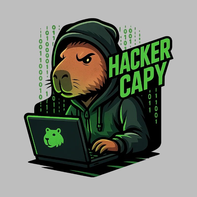 Hacker Capy – Cyber Capybara Tech 
