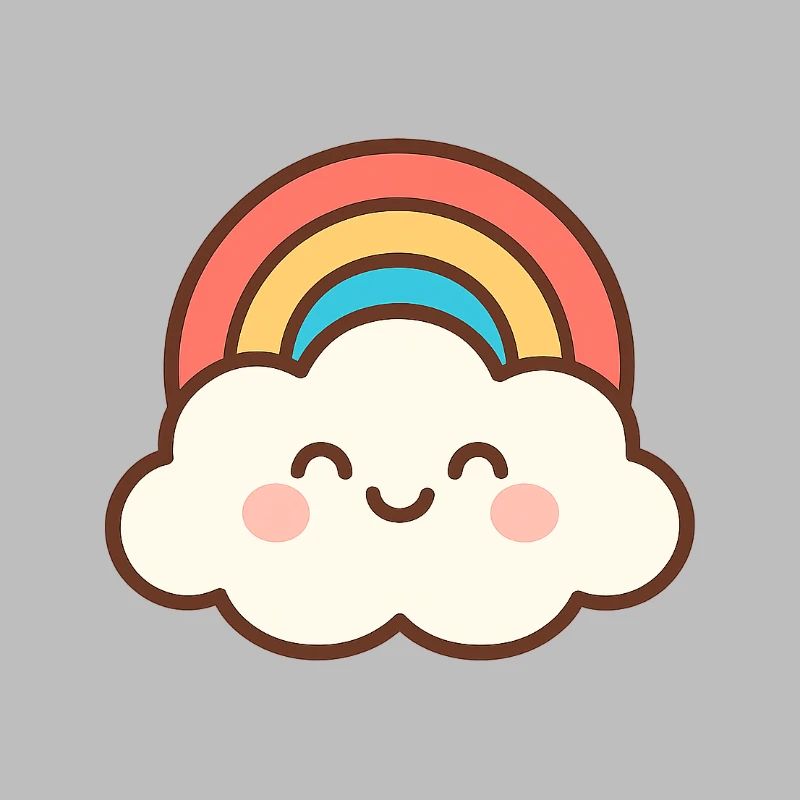 Cloud Smile Rainbow