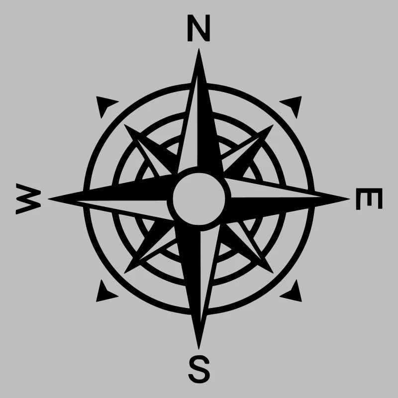 Compass Wind Rose Navigation