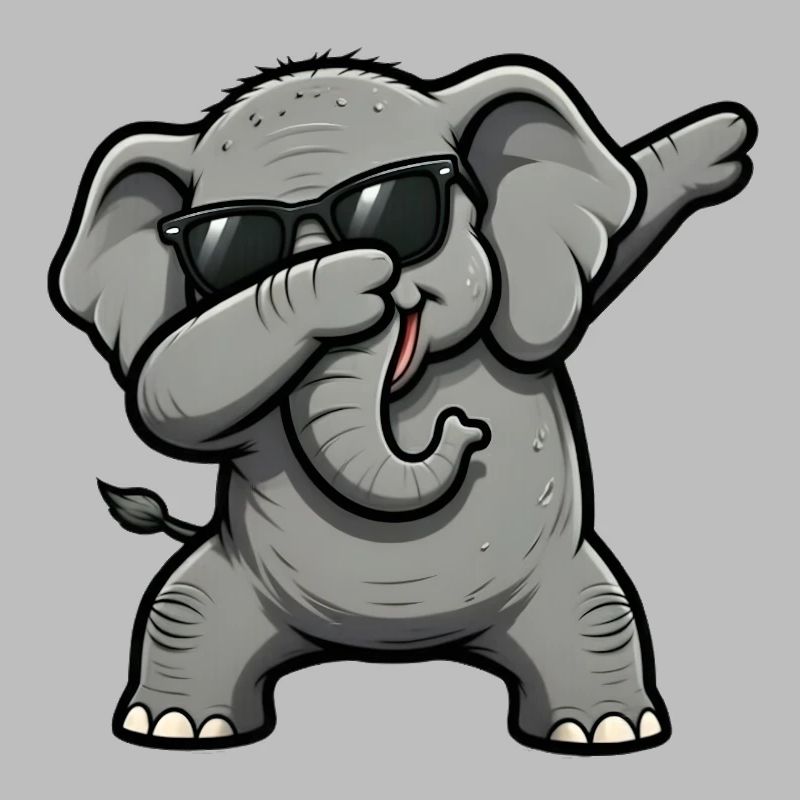 Éléphant de dab