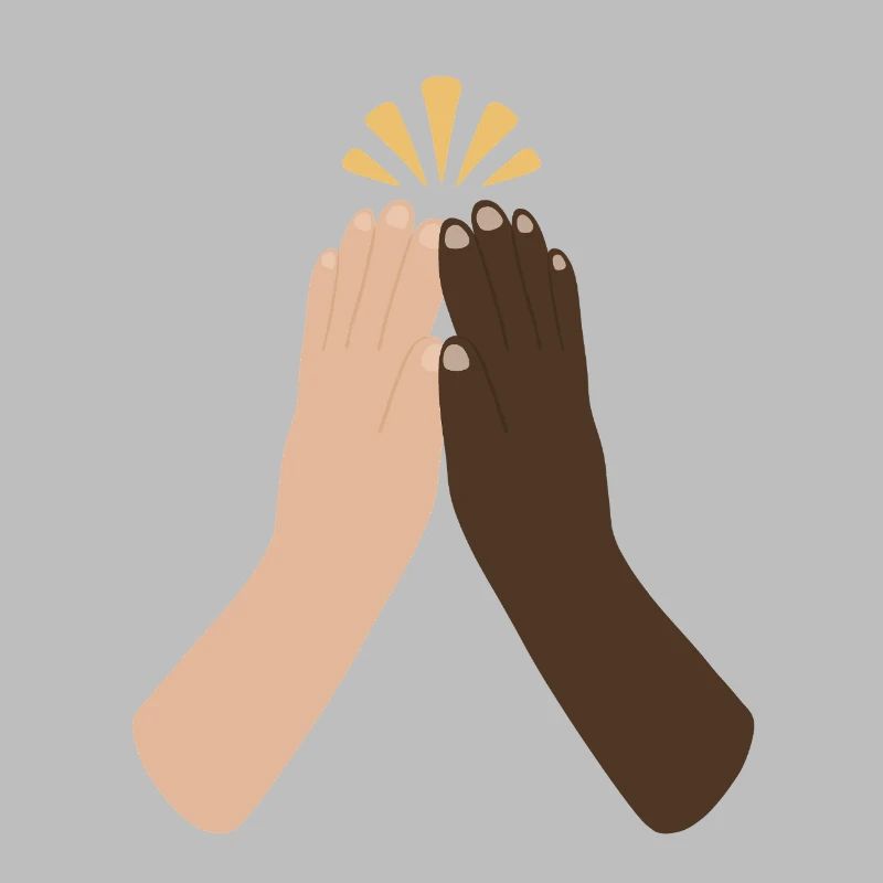 Diverse Hands Clap Unity