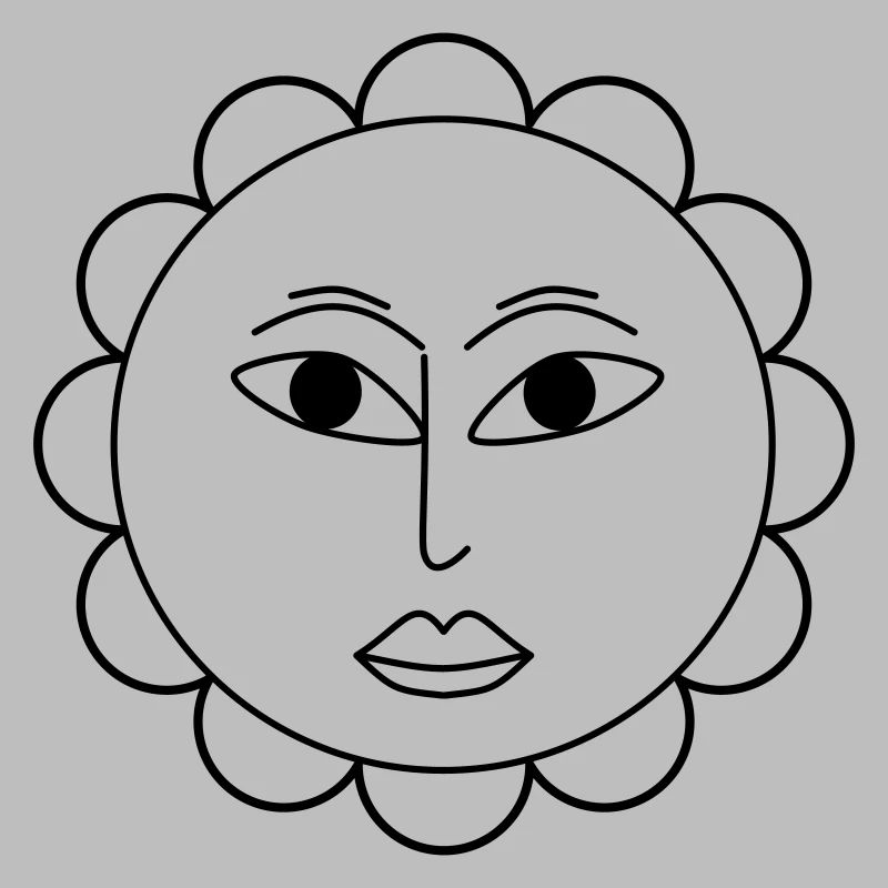Schlichte Blume