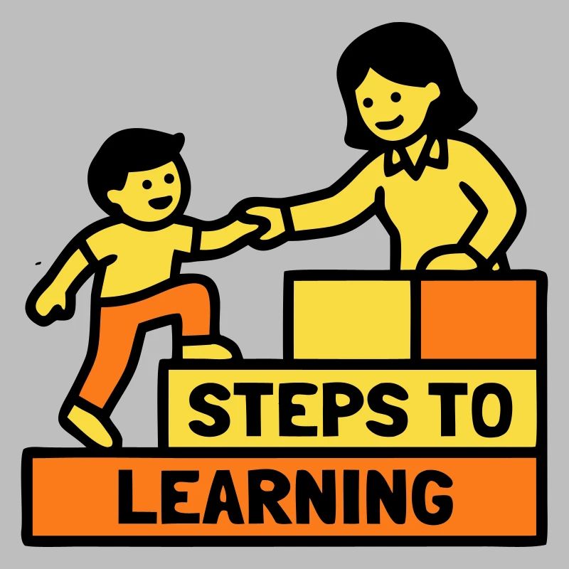 Steps to Learning School Logo