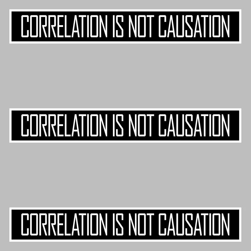Correlation Is Not Causation Nerd Wissenschaft