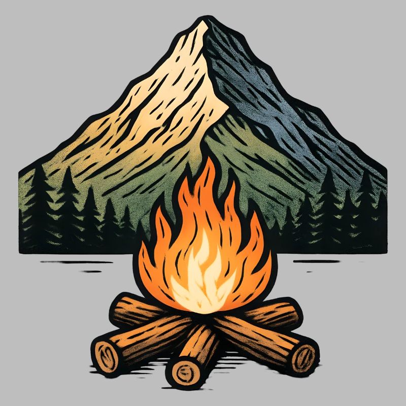 Bergcampfire Fire Magic