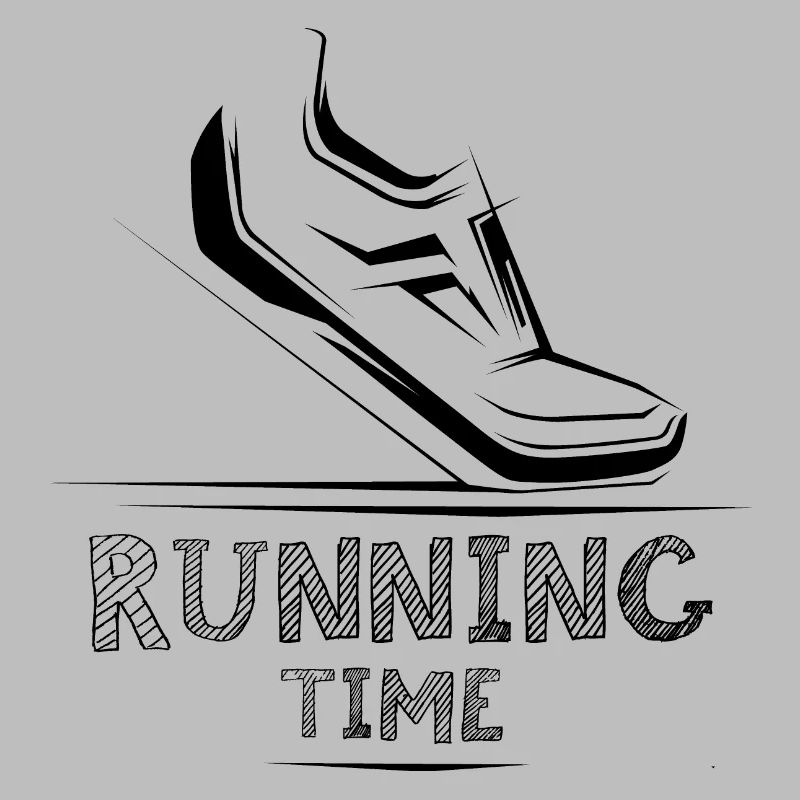 Icône de course Icône d’illustration de coureur de chaussures