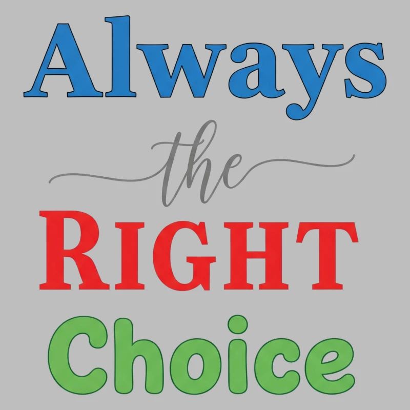 Conception typographique multicolore vive