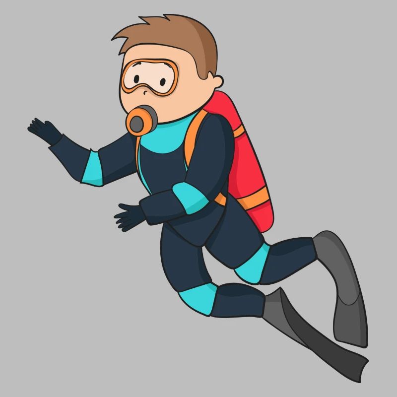 diving