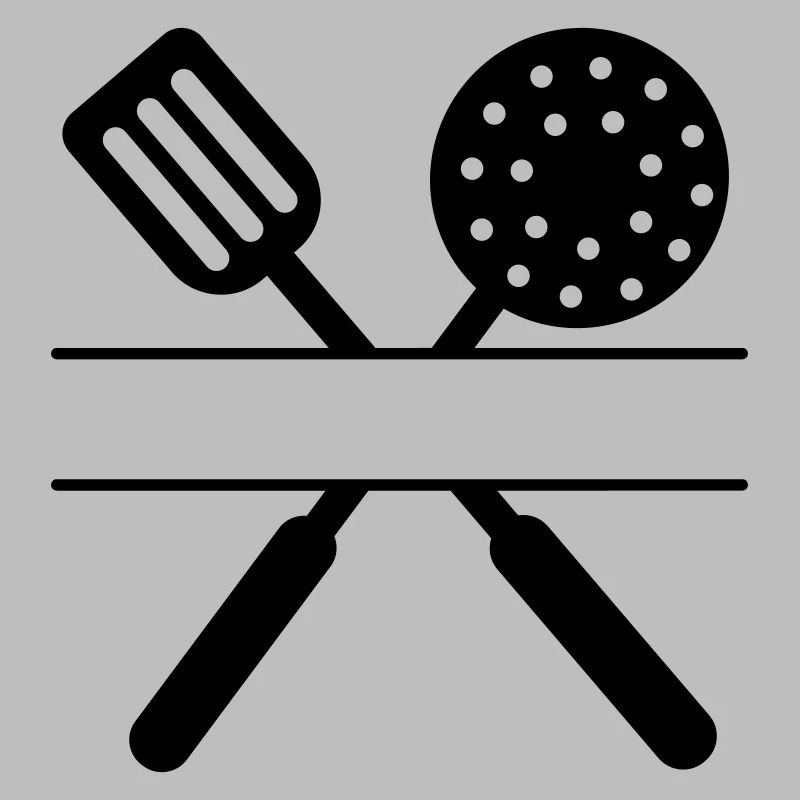 Baking tools crossed