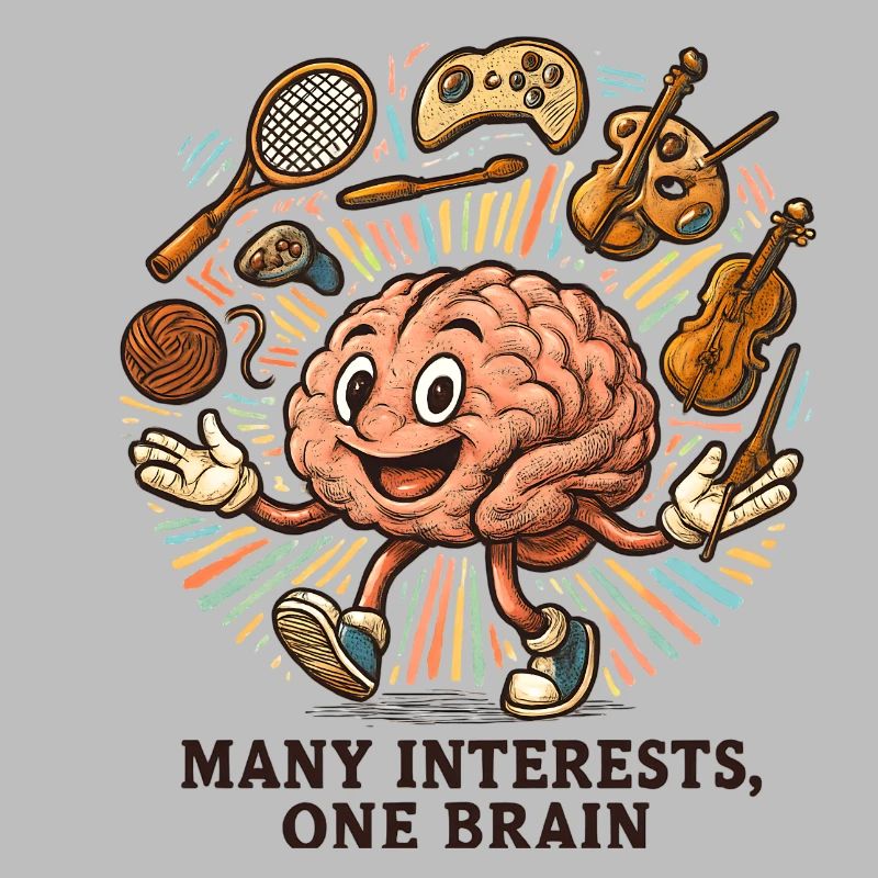 Versatile Brain: Many Passions ADHD ADHD