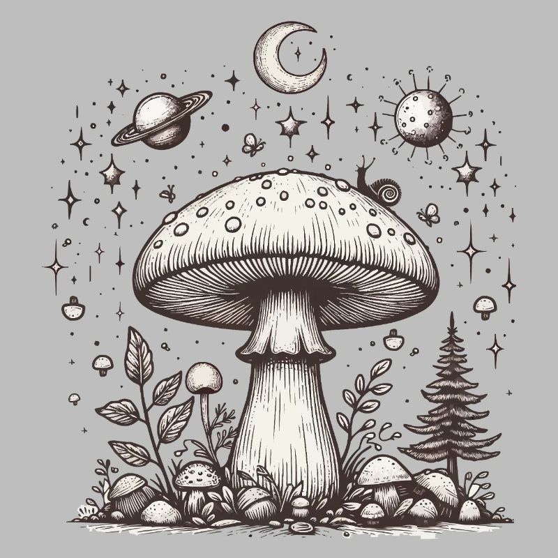 Toadstool Mushroom Psilo