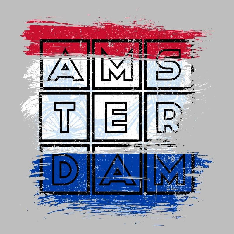 Drapeau Amsterdam Grid