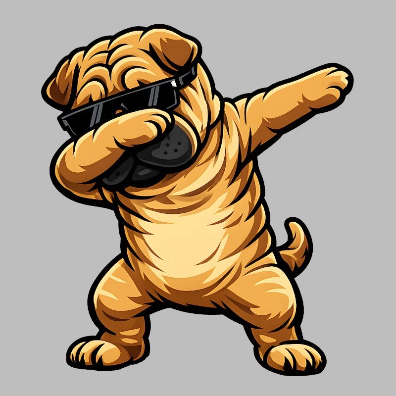 Tabbing Shar Pei