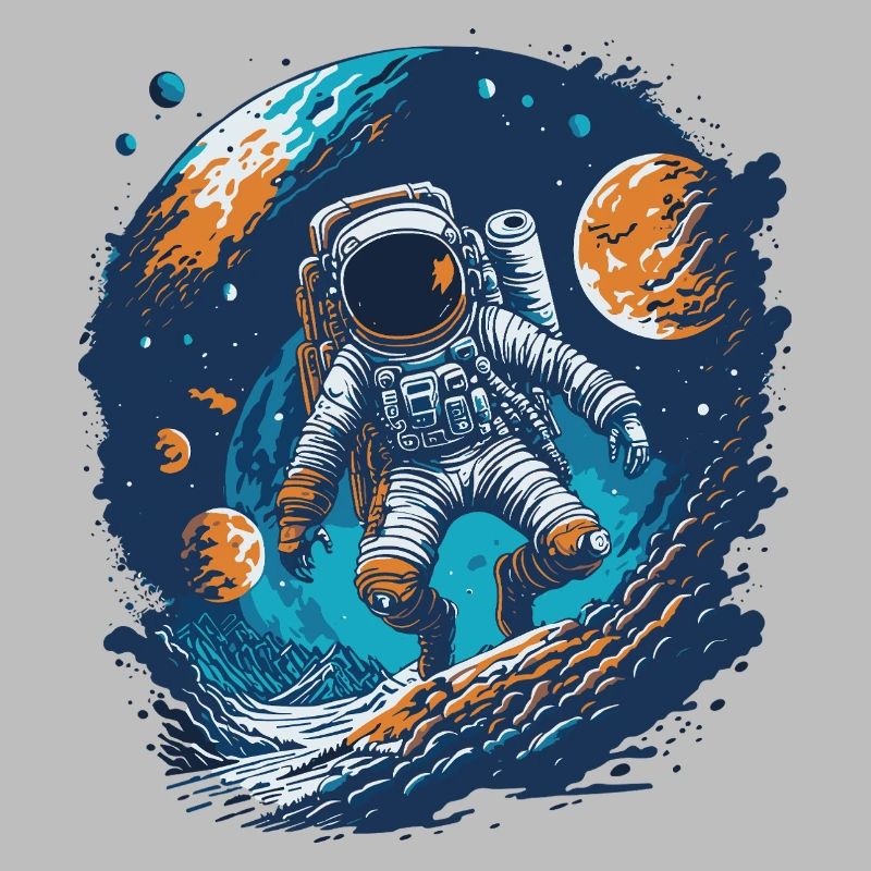 Astronaute dans l’espace