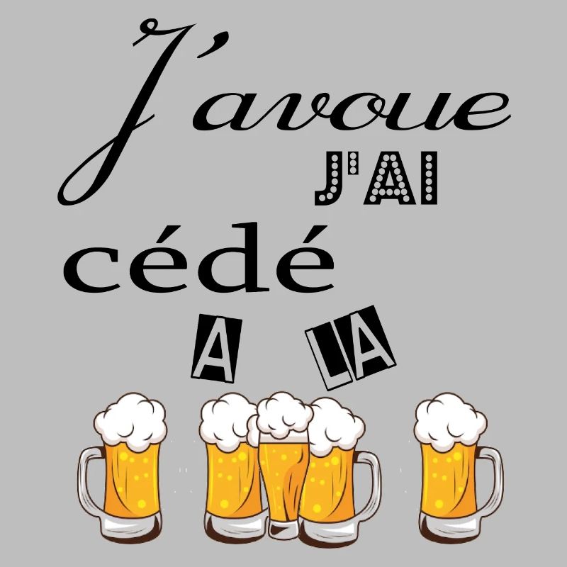 J''ai cédé à la pression