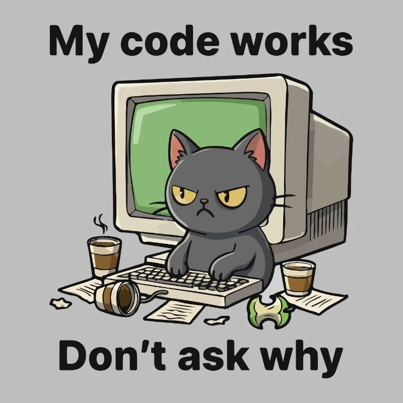 My code works Don't ask why