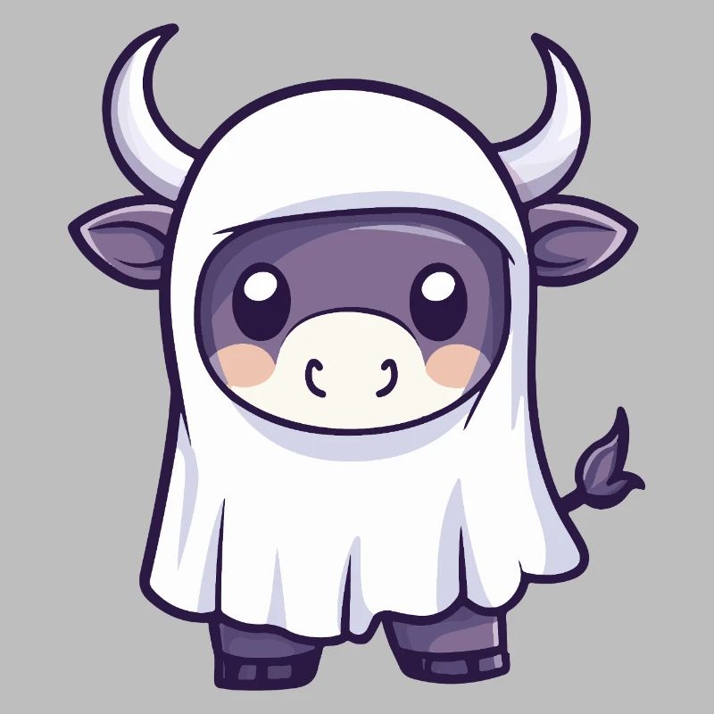 Stier Halloween Geist