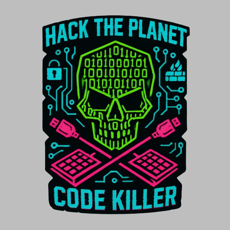 Hack the Planet Code Killer - Cybersécurité
