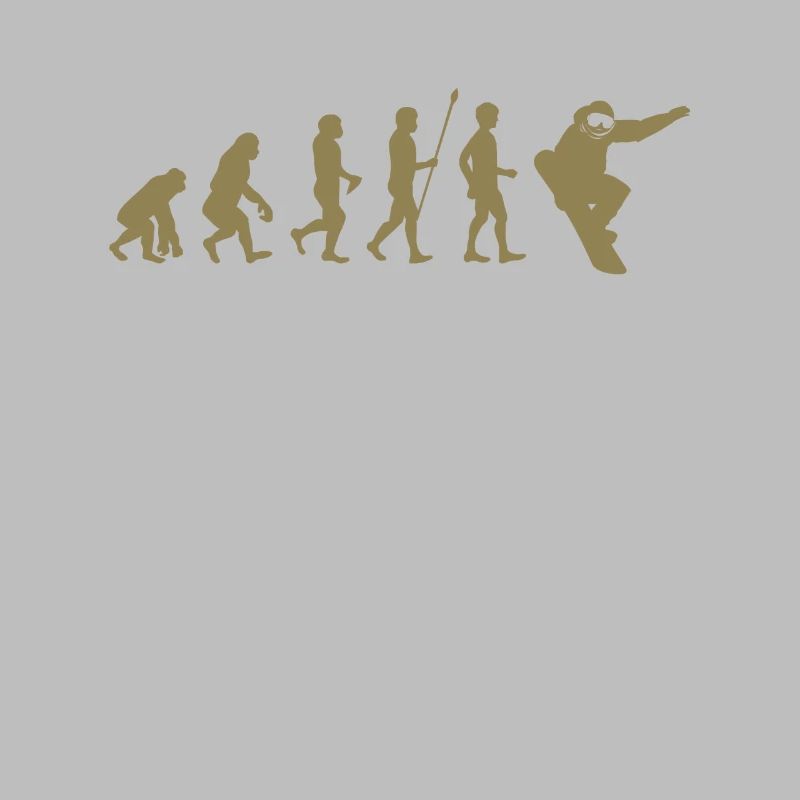 Snowboarder Evolution Idée cadeau