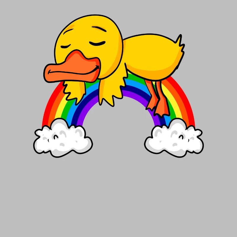 Rainbow Duck