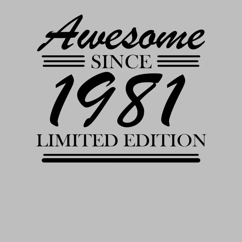 1981 - Born 1981