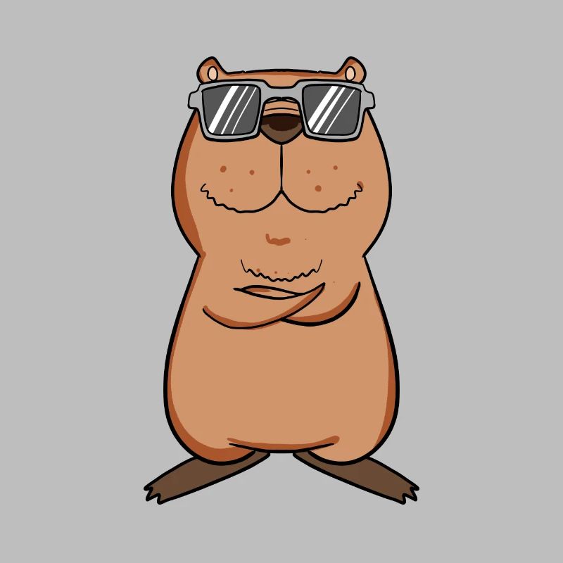 cooles Capybara