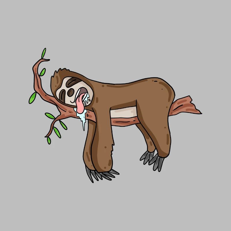 Sleeping sloth