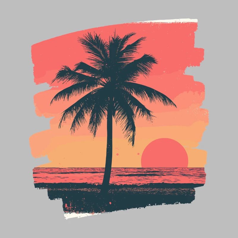 Palm Tree Sunset