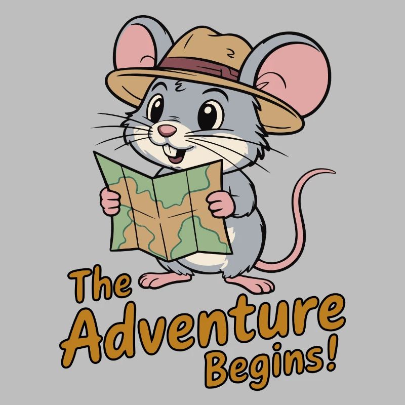 Whimsical Mouse Explorer Design
