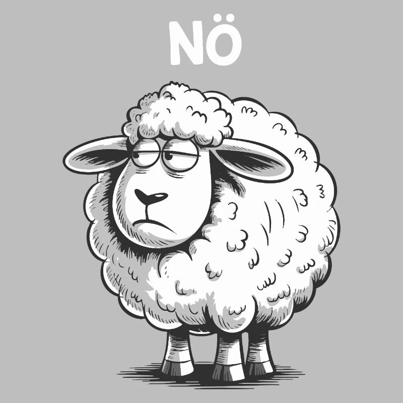 Lower Austria – Grumpy Sheep Humor Design