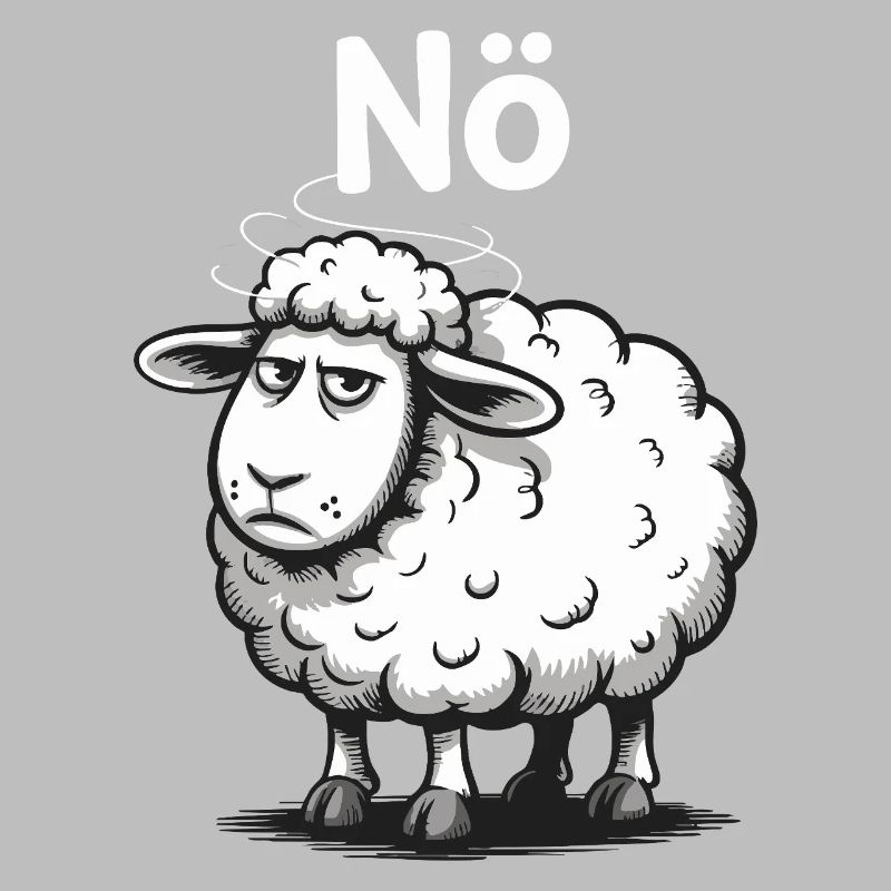 Lower Austria – Grumpy Sheep Humor Design