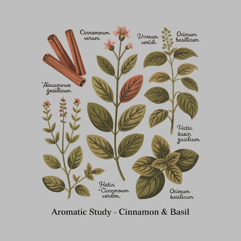 Aromatic Study – Cinnamon & Basil