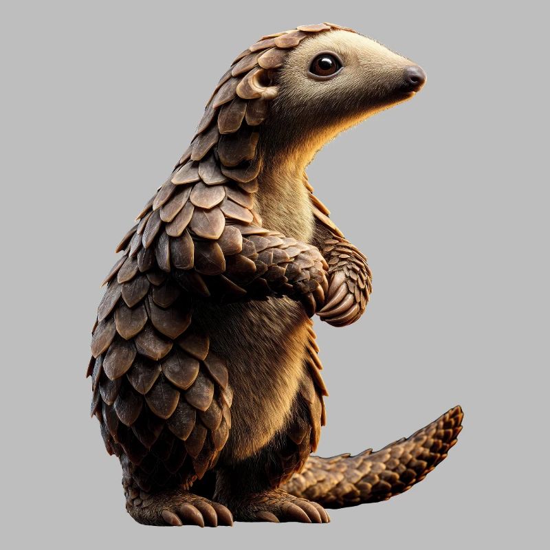 Pangolin Pangolin Pine Cone Pangolins