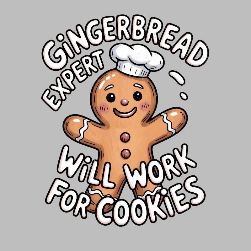 Gingerbread Expert Will Work for Cookies