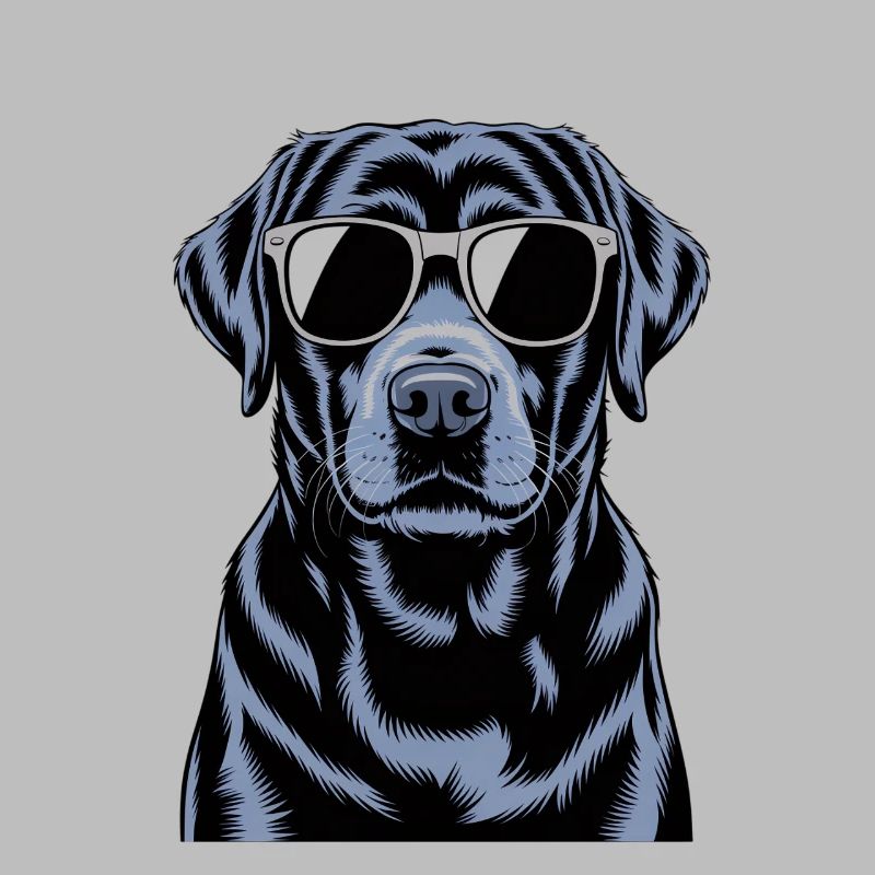 Schwarzer Labrador