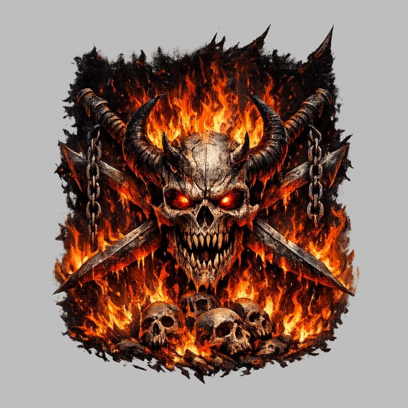 Hellfire Skull Crown
