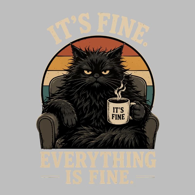Everything is fine: hangover coffee