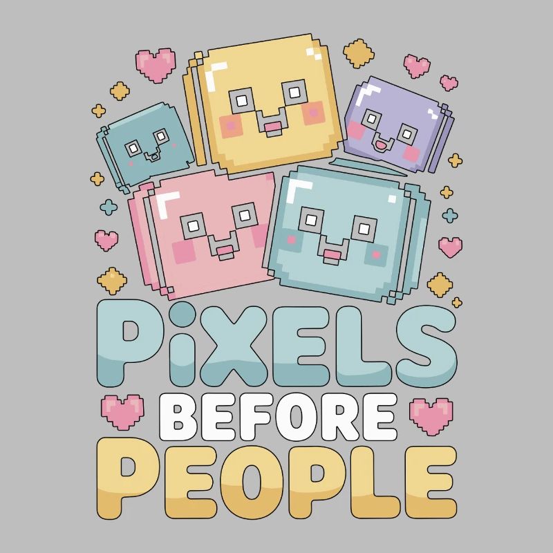 Graphiste Pixels avant Designer de marque
