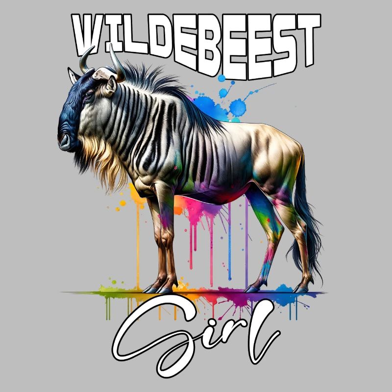 Wildebeest Mädchen Gnu