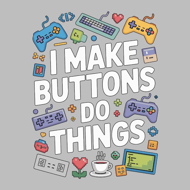 Game Developer I Make Buttons Software Developer