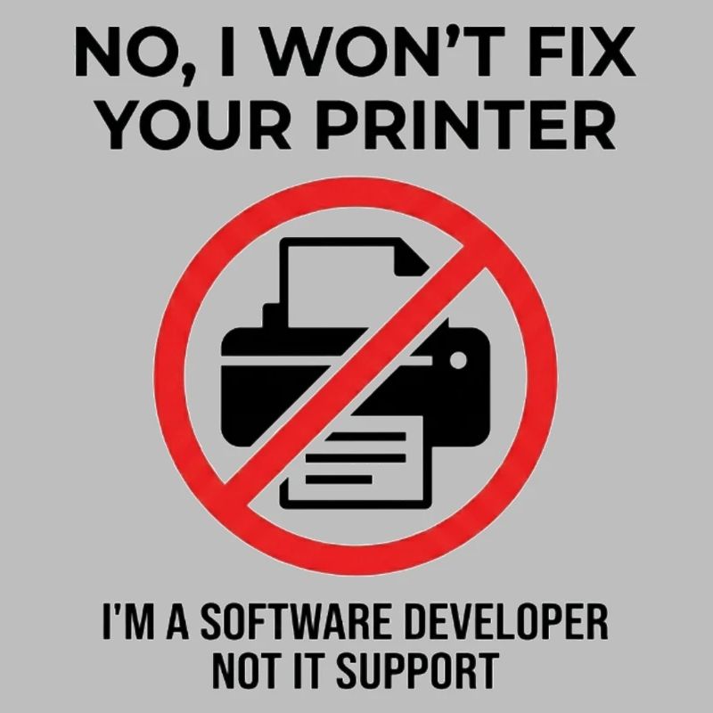 Programmierer: kein IT-Support